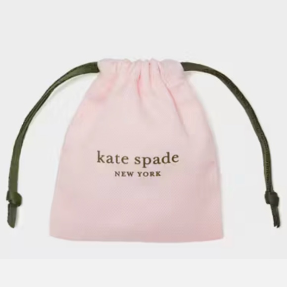 Kate Spade Spade Enamel Bangle Bracelet- Ivory Cream White w/ Dustbag Box - Picture 9 of 9